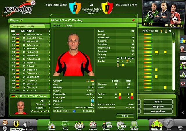 Online football deals manager games